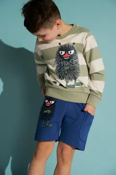 Muumi lasten shortsit Tassut 592072 - tummansininen - 2