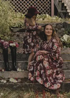 Ma-ia family naisten mekko Laura Antoine 204451 - Violetti - 6