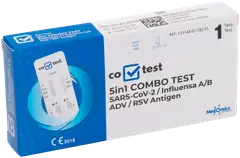 Co-Test 5in1 combo test sars-cov 2/ influensa a/b / adv / rsv-virusten antigeenien yhdistelmäpikatestipaketti (lfia) - 3