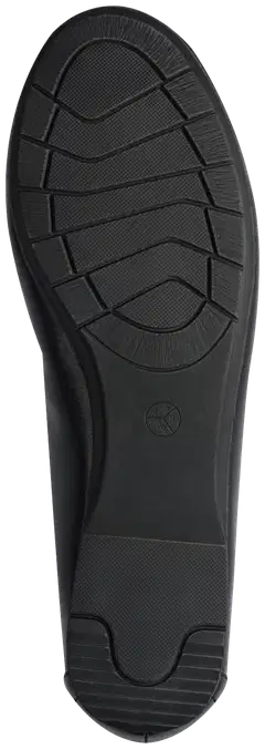 Jana naisten ballerina - BLACK - 5