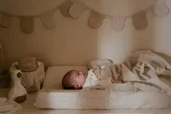 Vauvan hoitoalustan päällinen Pure Soft Beige - 2