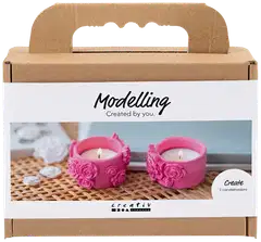 Creativ Company askartelusetti muovailu tuikkulyhdyt - 1