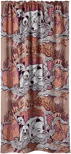 Vallila pimennysverho Unikeot 140x250 cm rose - 1