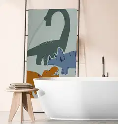 Ciraf lasten kylpypyyhe Dinosaur 70x140 cm - 6