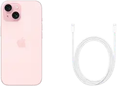 Apple iPhone 15 256GB pinkki MTP73QN/A - 5