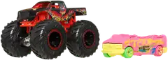 Hot Wheels monsteriauto + pikkuauto - 12