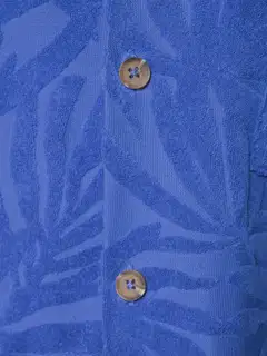 WKLY. miesten kesäpaita terry 195W152603 - dazzling blue - 6