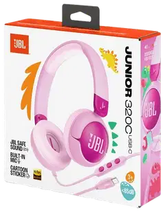JBL lasten langalliset sankakuulokkeet Junior 320C, violetti - 8