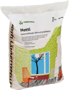 Versowood lämmityspelletti Hotti 20 kg - 1