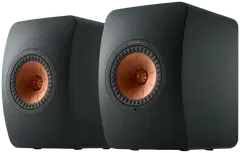 KEF aktiivikaiutinpari LS50 Wireless 2 carbon black aktiivijalustakaiutin - 1