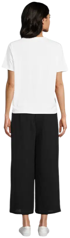 TEX naisten leveälahkeiset housut I282891 - black 2 - 3