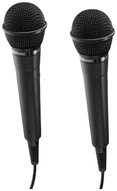 Hama dynaaminen mikrofoni Karaoke, 2 kpl - 4