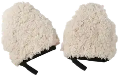 Maxshine 1140004B mikrokuituinen sormikinnas 2 kpl – 13,9×11,9 cm, 650GSM, erittäin pehmeä ja imukykyinen, täydellinen vanteiden ja ahtaiden alueiden hellävaraiseen puhdistukseen - 1