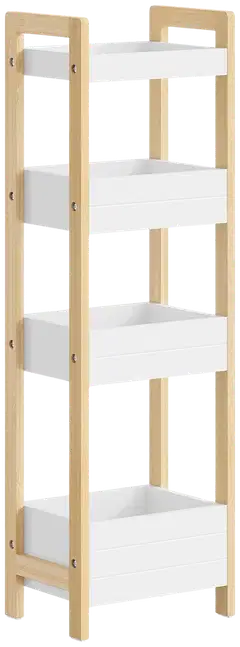 SoBuy säilytyshylly valkoinen FRG226-H-WN - 1