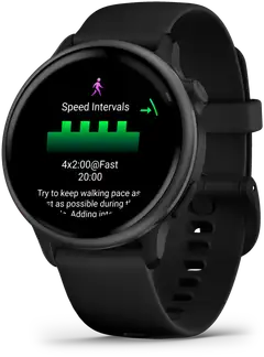 Garmin älykello Vivoactive 6 tummanharmaa ja musta hihna - 2
