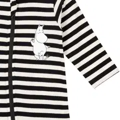 Muumi vauvojen pyjama Raidallinen 593913 - musta - 3