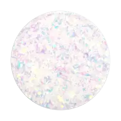 Popsockets puhelinpidike popgrip iridescent confetti white - 1