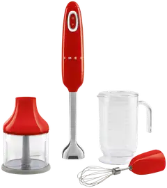 Smeg sauvasekoitinsetti punainen HBF03RDEU - 1