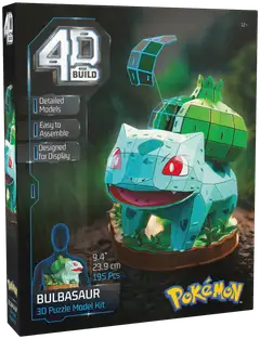 4D Puzzles Pokemon 30 cm - Bulbasaur - 3