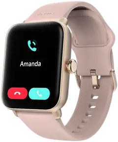 Hama Smart Watch 6010 älykello, GPS, TFT 1.65", IP68, kulta/roosa - 9