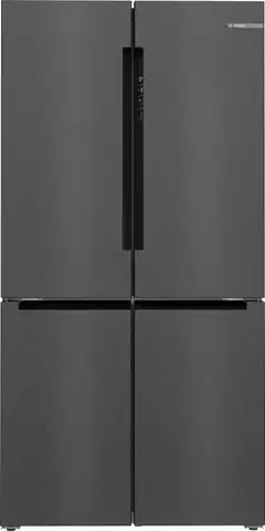 Bosch Serie 4 French door -jääkaappipakastin 4 ovea 183 x 90.5 cm tumma antrasiittivärinen teräs total no frost - 1