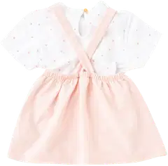 TEX BABY vauvojen setti liivimekko ja t-paita I274071 - PINK LIGHT 2 - 2