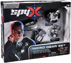 SpyX Micro Gear vakoilijan välinesarja 4 vakoilulaitetta - 1