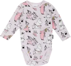 Muumi vauvojen body Helmileikki 591023 - liila - 1