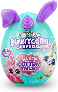 Rainbocorns pehmopupu Bunnycorn Surprise, erilaisia - 1