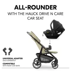 Hauck rattaat Shop N Care oliivi - 17