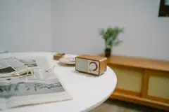 Sangean WR-7 Plus Bluetooth pöytäradio, kirsikka - 6