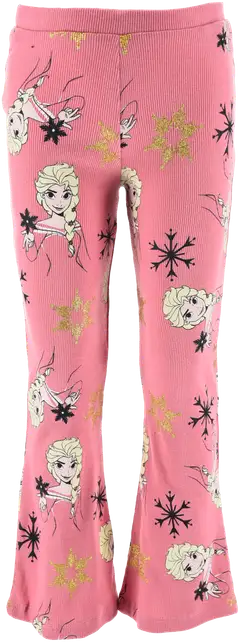 Lasten Frozen legging, laadukas kangas - pink - 4