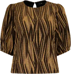 House naisten glitterpusero 213H402526 - Gold - 1