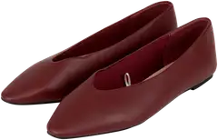 TEX naisten ballerinat I956688 - burgundi - 1