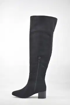 WKLY. naisten ylipolven saappaat Elspet - Black - 4