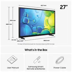 Samsung 27" Full HD Smart LED TV TU27F6005F - 4