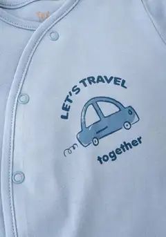 TEX BABY vauvojen potkupuku I990395 2-pack - Sky - 2