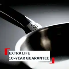 Tefal Emotion Plus pinnoittamaton teräspaistinpannu 28 cm E3350645 - 3