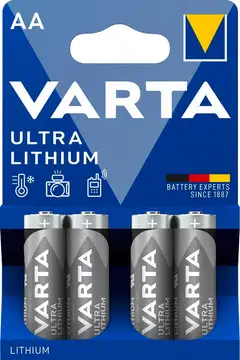 Varta Ultra Lithium 4xAA litiumparisto - 1