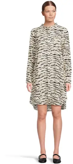 WKLY. naisten paitamekko 218W000500 - Beige Aop - 1