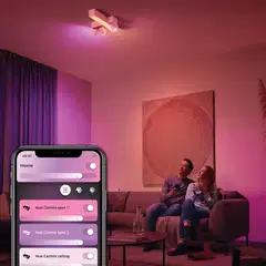 Philips Hue Centris -kattovalaisin kolmella kohdevalolla 25W 2000-6500K 2960LM valkoinen - 7