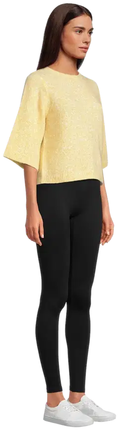 WKLY. naisten villasekoiteneulepusero 213W360130 - Yellow - 5