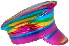 Kapteenin hattu sateenkaaren värit - 2