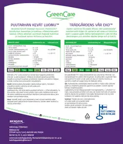 GreenCare Puutarhan KevätTM luomu 2,5 l - 2