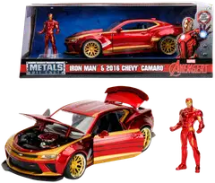 Jada Marvel Ironman 2016 Chevy Camaro SS, 22 cm, 1:24, die-cast - 1