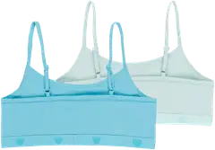 House lasten bralette-toppi 230H082519 2-pack - light blue/light green - 2