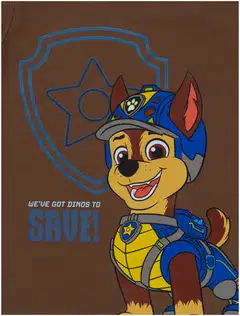 Paw Patrol lasten t-paita PTQ10036 - Brown - 3