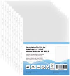 Kansiotasku A4 100 kpl - 1
