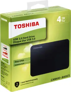 Toshiba ulkoinen kovalevy Canvio Basics 4Tt - 2