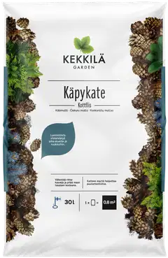 Kekkilä Käpykate 30 l, lava 50 säkkiä - 2